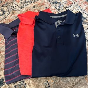 Boys UA XLG Performance Polo Shirts